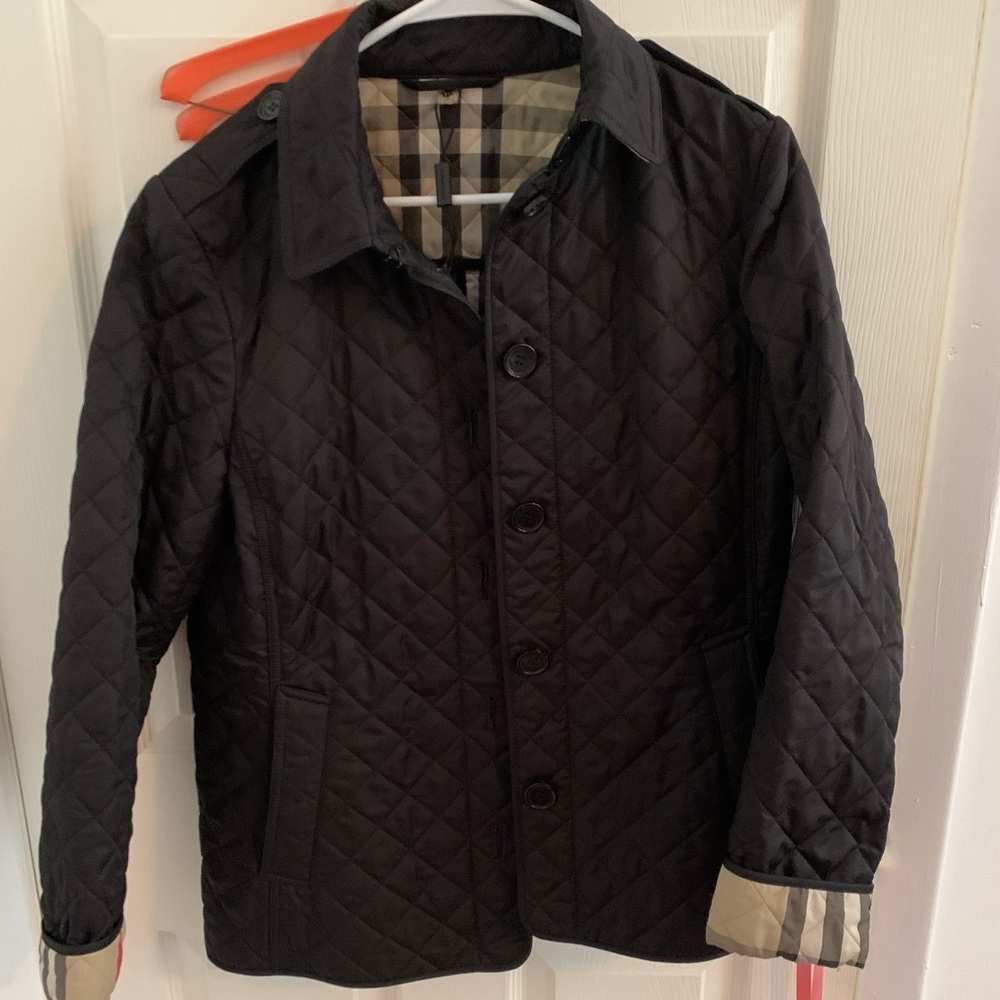 Burberry quilted jacket